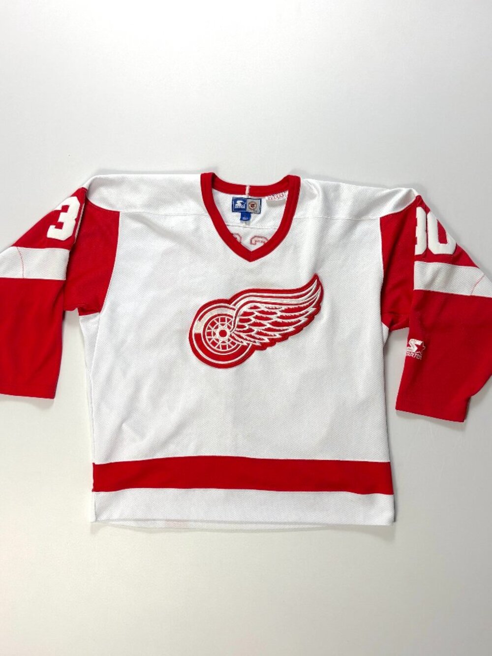 Vintage Detroit Red Wings Chris Osgood #30 Stitched Away Jersey Sz Large